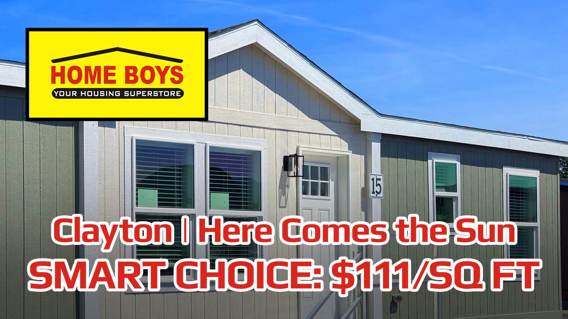 Here Comes the Sun | Clayton Homes